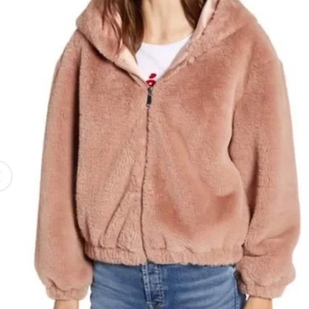 French Connection Arabella Faux Fur Jacket